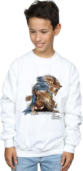 Produktbild Disney Beauty And The Beast Beast Sketch Sweatshirt Jungen (140, 146)