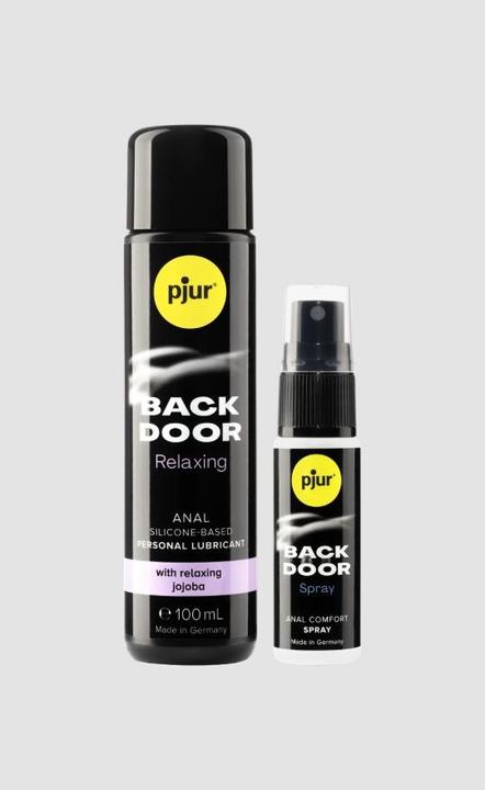 Produktbild Pjur Back Door Set Aus Anal-Gleitmittel Und Spray (120 ml)