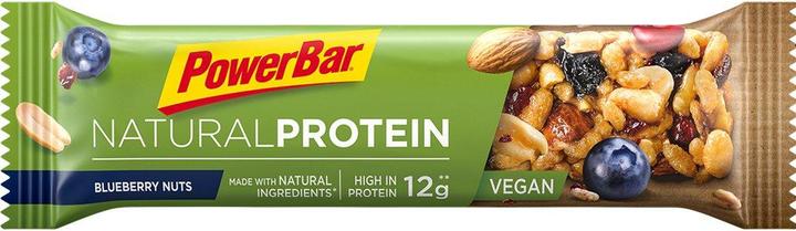 Produktbild Powerbar Natural Protein Vegan (Heidelbeer, Erdnuss, Blaubeere, 1 Stk., 40 g)