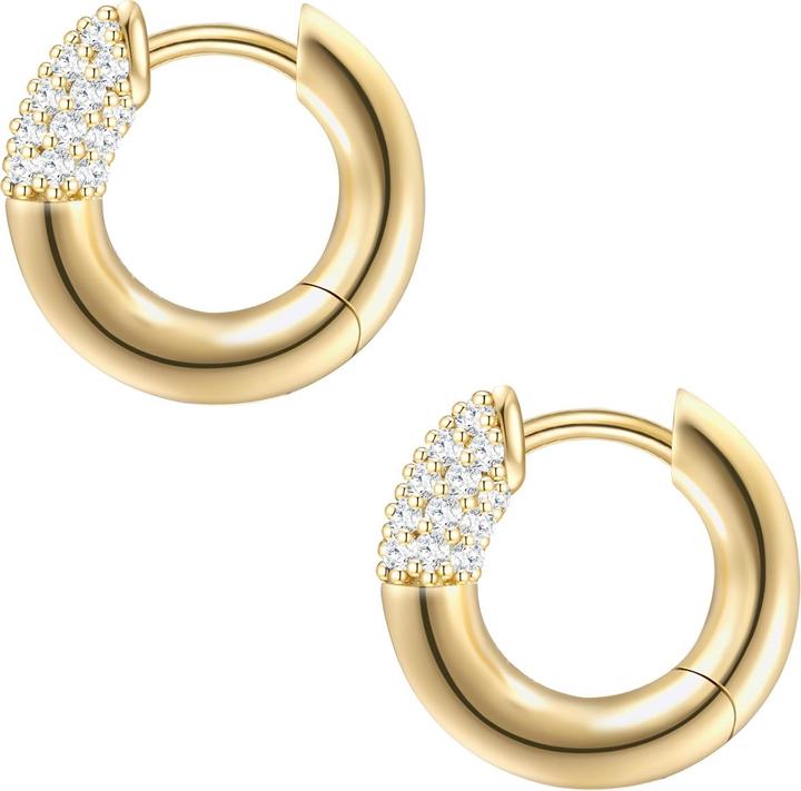 Image du produit Glanzstücke München Femmes argent sterling zirconium or jaune - 28963 (Argent Sterling)