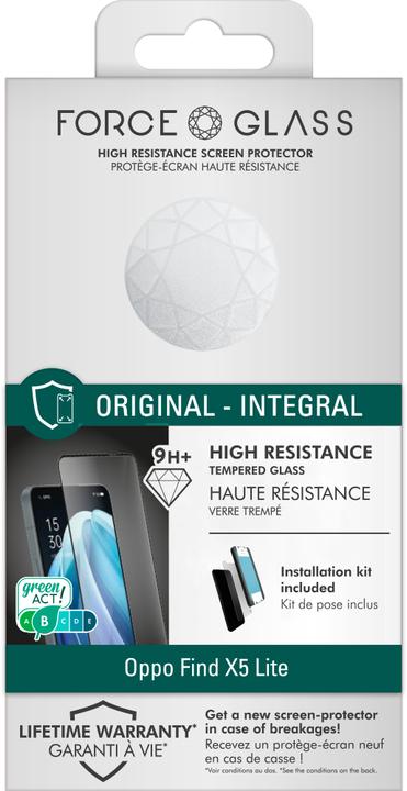 Produktbild Bigben Connected Displayschutz aus Glas (1 Stück, Oppo Find X5 Lite)