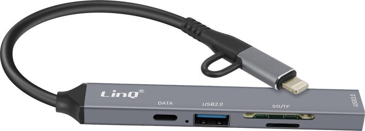 Produktbild LinQ IT7943 Multiport-Hub (USB-C, 2 Ports)