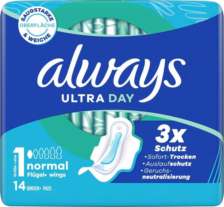 Produktbild Always Ultra Day (14 x, Damenbinden)