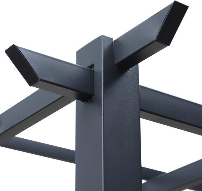 Image du produit Swisshandel24 stabiler Rosenpavillon als Rankhilfe wetterfest Metall schwarz 2,97x2,95x2,3m (297 cm, 295 cm)