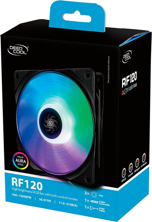 Produktbild Deepcool CF 120 3in1 (120 mm, 3 x)