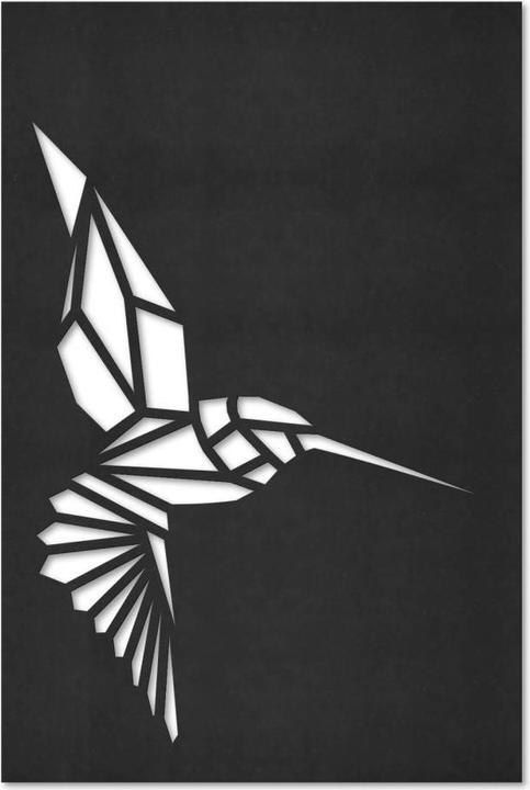 Immagine prodotto Trenddeko Colibrì origami (30 x 45 cm)