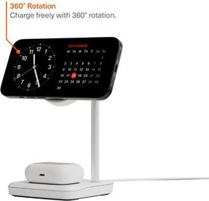 Actual product image Cygnett ChargeBase Qi2 Wireless Magnetic Charger 2 (20 W)