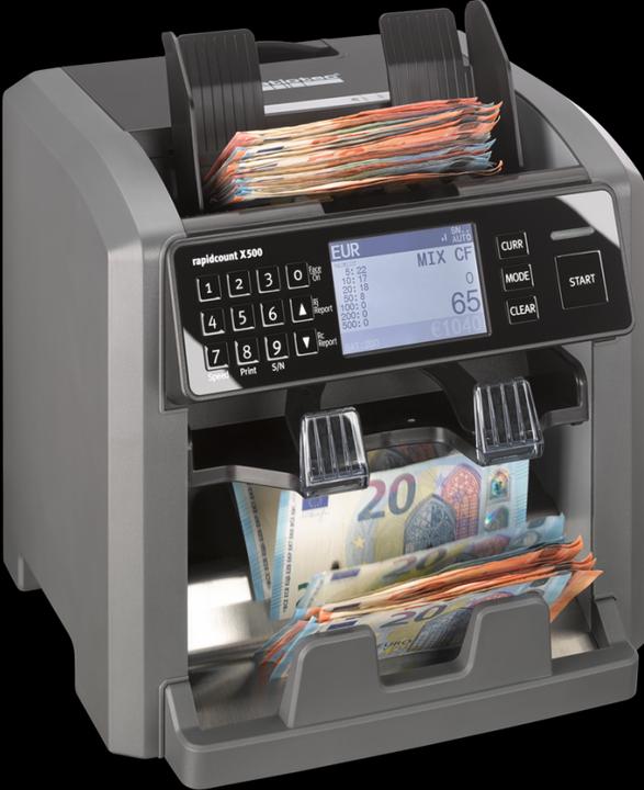 Produktbild ratiotec rapidcount X 500 (Geldscheinzähler)