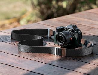 Actual product image K&F Concept 32mm WidthNeck Strap Urban Wander 01 (Black) (Shoulder strap)