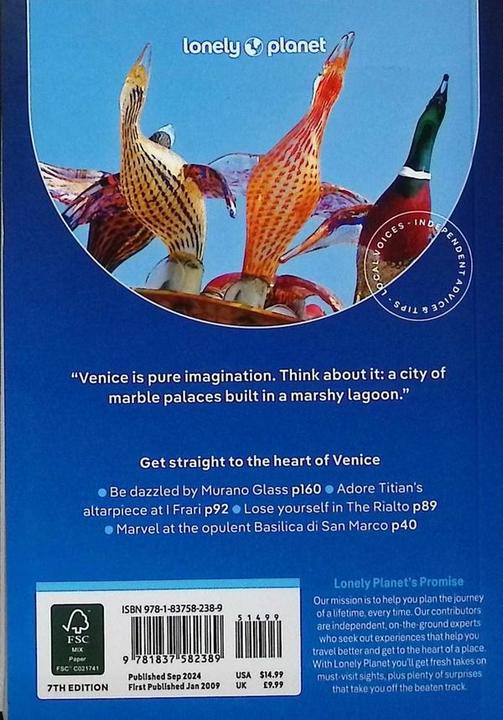 Immagine prodotto Lonely Planet Pocket Venice (Inglese, Julia Buckley, Paula Hardy, Collettività, 2024)