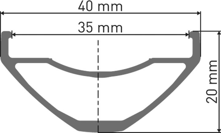 Actual product image DT Swiss H 1900 Spline (Rear wheel, 29")
