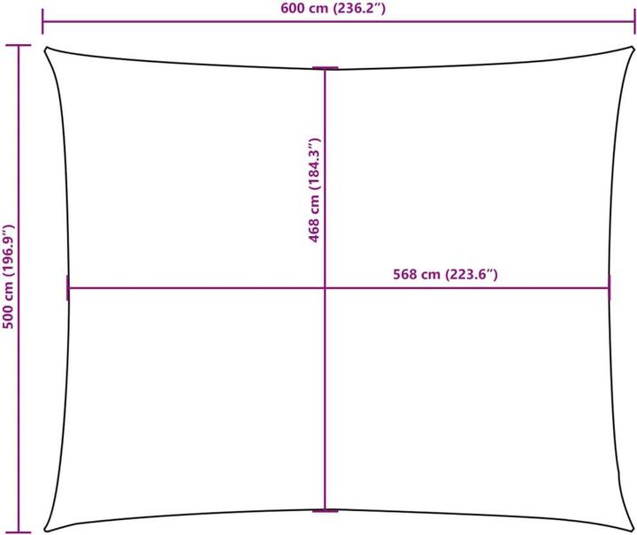 Actual product image VidaXL Awning (5 x 6 m)