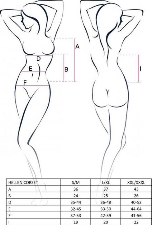 Produktbild Passion Strapshemd mit Spitzen-Cups plus Tanga (S, M)