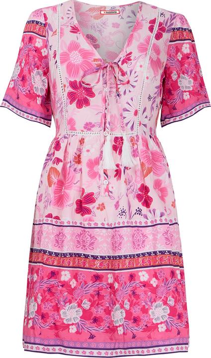 Produktbild Joe Browns Floral Contrast Border Print Short Sleeve Relaxed Tunic (34)