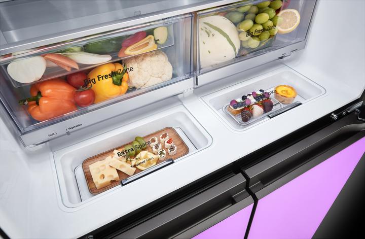 Actual product image LG Refrigerator Sbs Gmv960nnme Mood Up (617 l)