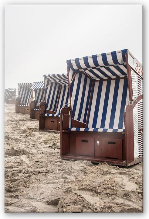 Produktbild Trenddeko Strandkorb auf Norderney (70 x 100 cm)