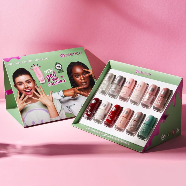 Produktbild essence gel nail colour (52 Coral me maybe, Gel-Effekt Nagellack)