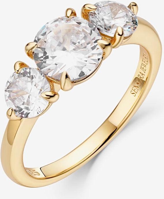 Sensora Jewelry Sand Ring (56, 925 Silber)