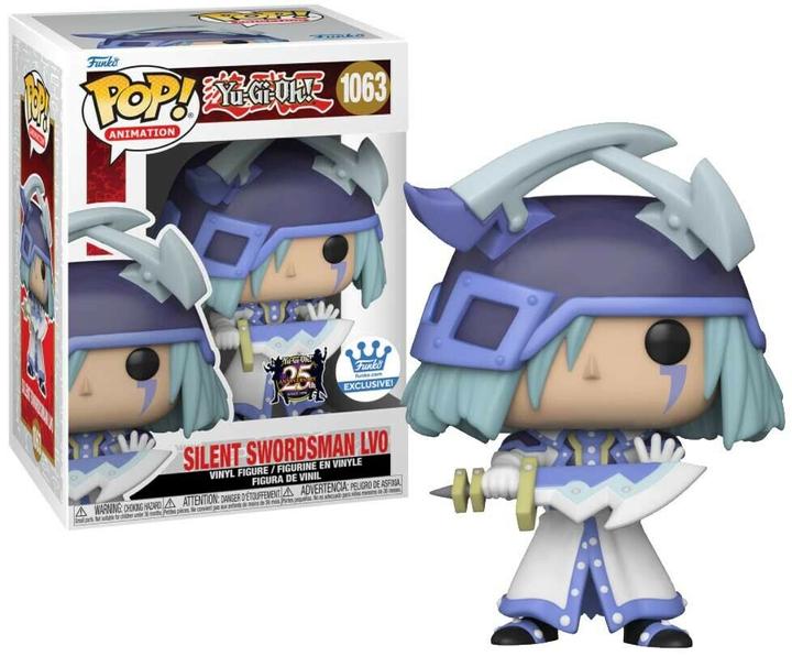 Actual product image Funko POP! Animation Yu-Gi-Oh! Silent Swordsman LV0 Edition Limitée