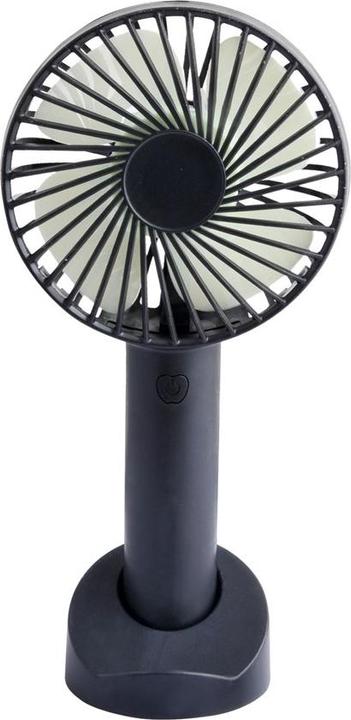 Produktbild Blow Tragbarer USB-Ventilator mit wiederaufladbarem Akku schwarz