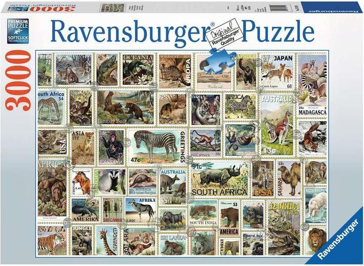 Produktbild Ravensburger Tierbriefmarken (3000 Teile)