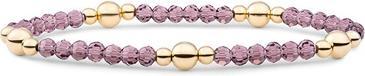 Actual product image Sparkling Jewels Sparkling Purple Quartz Beaded Bracelet