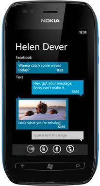 Nokia Lumia 710 - 8GB - Zwart/Zwart (8 GB, 3.70", 5 Mpx, 3G)