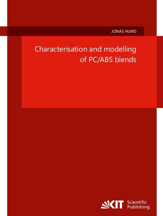 Image du produit Characterisation and modelling of PC/ABS blends (Allemand, Jonas Chien, 2022)