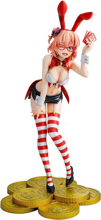 Actual product image Kadokawa My Teen Romantic Comedy SNAFU Climax statuette 1/7 Yui Yuigahama Casino Party Ver. 26 cm