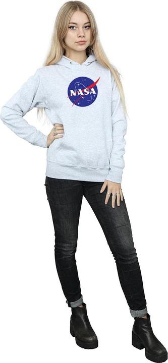 Actual product image Nasa Womens/Ladies Insignia Logo Hoodie (XXL)