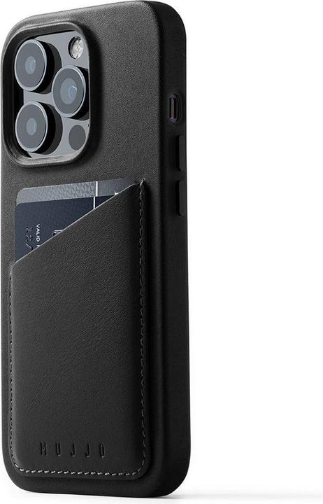 Mujjo Full Leather Wallet Case (Apple iPhone 14 Pro)