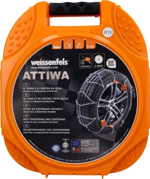 Produktbild Weissenfels ATTIWA CLACK & GO 9 Grösse: 11