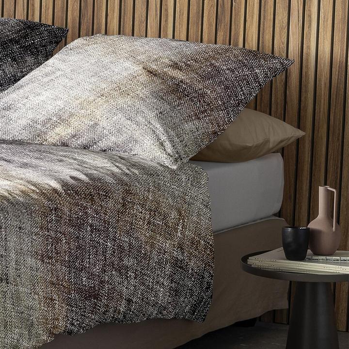 Produktbild Irisette Flausch-Cotton Bettwäsche Zobel grau 8550 (Bettwäsche Set, 135x200 cm + 80x80 cm)