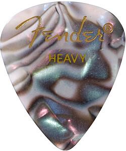 Fender Picks 351 heavy/abalone (12) (12 x)