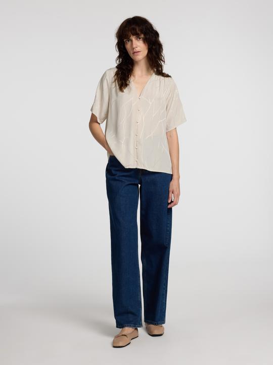 Produktbild Selected Femme Print Top mit V-Ausschnitt (38)
