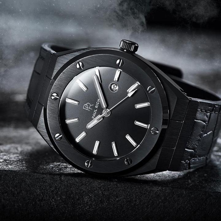 Actual product image Paul Rich Signature Conquest Leather (Analogue wristwatch, 45 mm)
