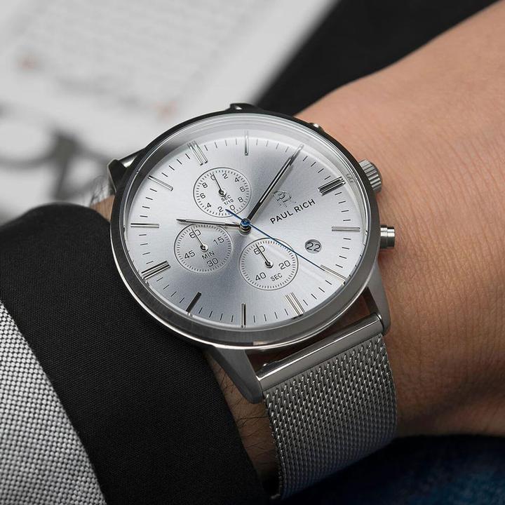 Produktbild Paul Rich Chronograph Sterling Mesh (Analoguhr, 42 mm)