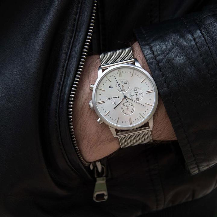 Produktbild Paul Rich Chronograph Sterling Mesh (Analoguhr, 42 mm)