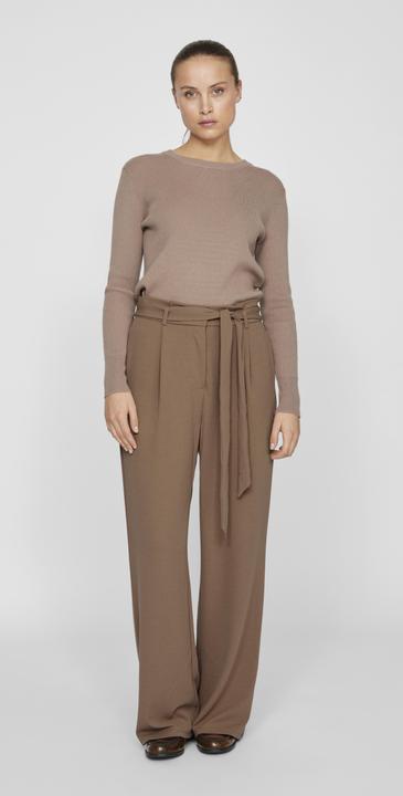 Image du produit Vila Pantalon taille haute à jambe large (XS)