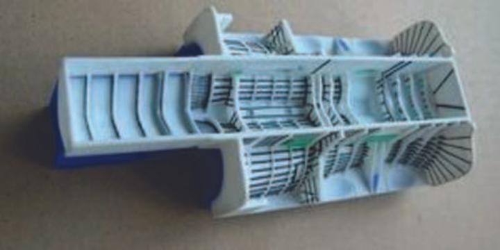 Actual product image CMK TSR-2 undercarriage set For Airfix kit