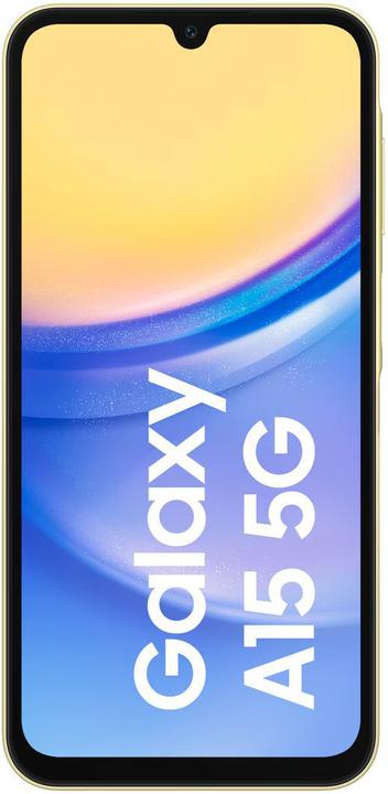 Image du produit Samsung Galaxy A15 (128 Go, Jaune, 6.50", Double SIM hybride, 50 Mpx, 4G)