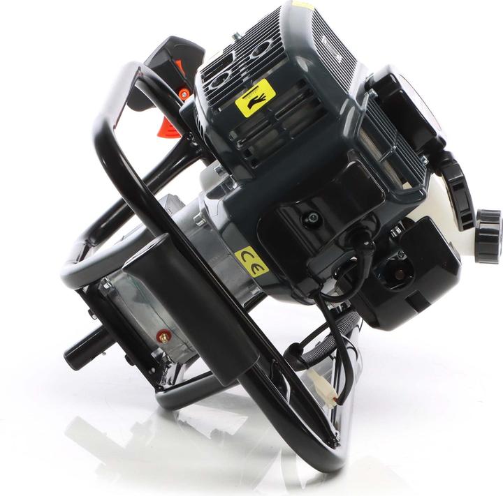 Produktbild Wiltec Erdlochbohrer 1,4kW 1,9PS 52ccm Benzin Erdbohrer Pfahlbohrer 2 Takt Motor