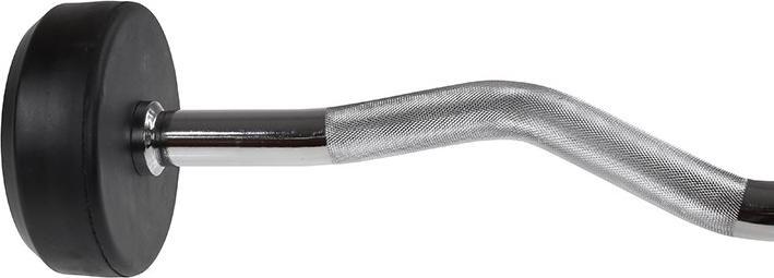 HMS GSL-10 BARBELL/BROKEN BAR RUBBERISED 10 KG (1 x 10 kg)