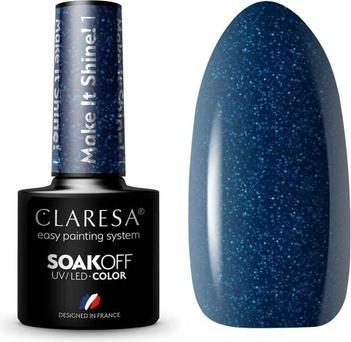 Produktbild Claresa Make It Shine UV-Nagellack 5ml (Blau, Farblack)
