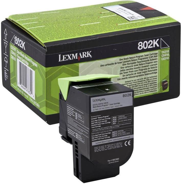Produktbild Lexmark 80c20k0 (BK)