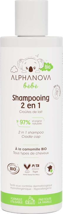 Actual product image Alphanova Bébé shampooing 2en1 organic