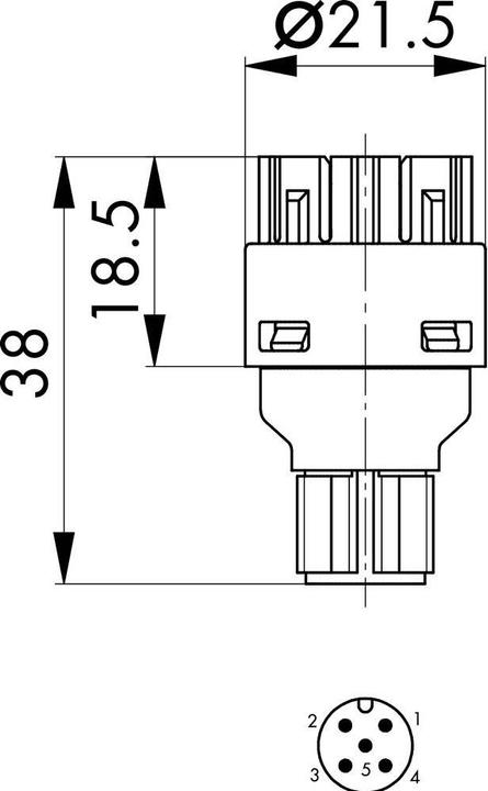 Actual product image Schlegel Contact element 1 NC contact momentary 1 pc.