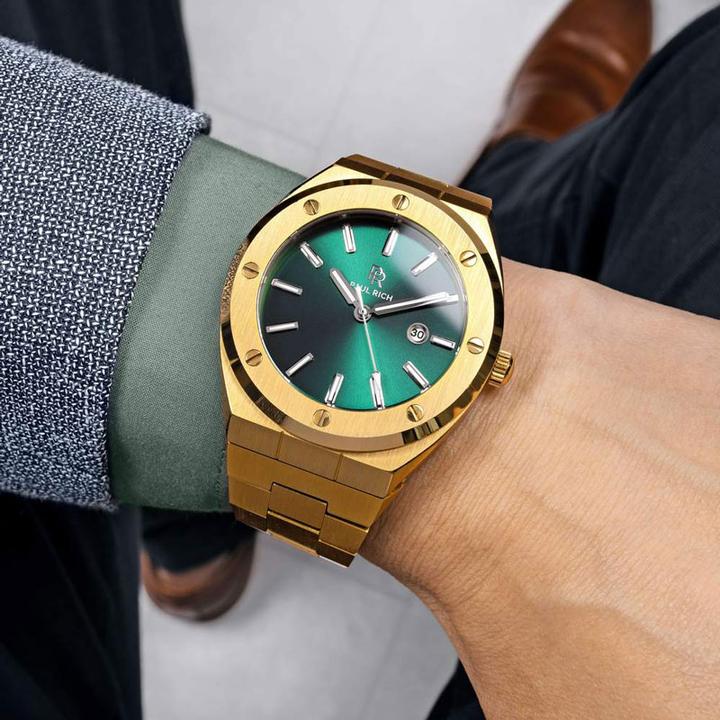 Actual product image Paul Rich Signature King's Jade (Analogue wristwatch, 45 mm)
