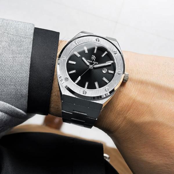Image du produit Paul Rich Signature Carbon Black (Montre analogique, 45 mm)