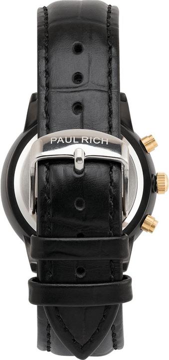 Actual product image Paul Rich Chronograph Zenith Black Leather (Analogue wristwatch, 42 mm)